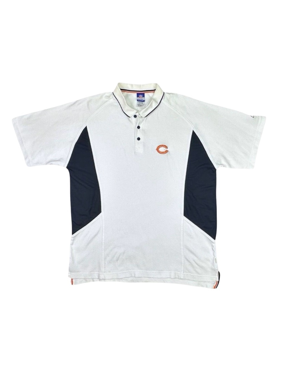 Vintage Reebok x NFL Team Apparel Chicago Bears Embroidered Polo Shirt - Size XL